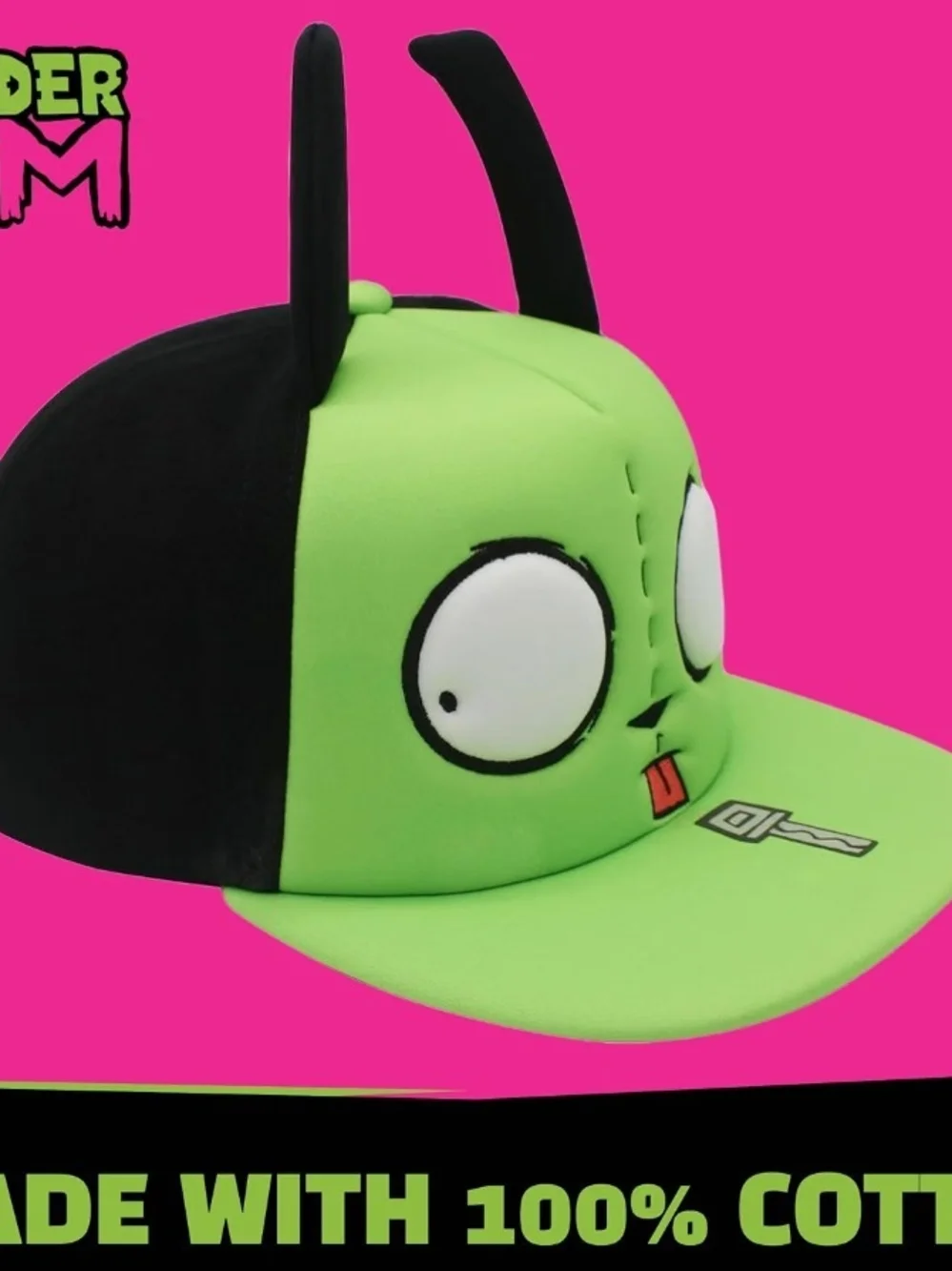 Gir Green & Black Kids Snapback Hat